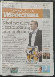 Gazeta Wsp&oacute;łczesna 2013, nr 191