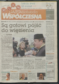 Gazeta Wsp&oacute;łczesna 2013, nr 201