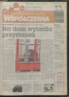 Gazeta Wsp&oacute;łczesna 2013, nr 204