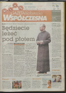 Gazeta Wsp&oacute;łczesna 2013, nr 206