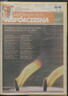 Gazeta Wsp&oacute;łczesna 2013, nr 212