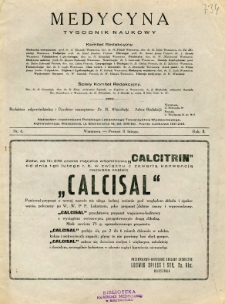 Medycyna 1928 R.2 nr 6