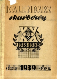 Kalendarz Skarbowy na 1939 rok