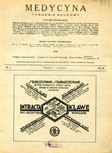 Medycyna 1929 R.3 nr 2