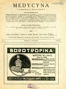 Medycyna 1929 R.3 nr 3