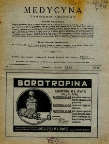 Medycyna 1929 R.3 nr 7