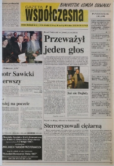 Gazeta Wsp&oacute;łczesna 1998, nr 21
