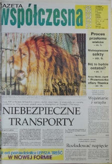 Gazeta Wsp&oacute;łczesna 1998, nr 40