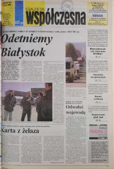 Gazeta Wsp&oacute;łczesna 1998, nr 49