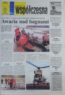 Gazeta Wsp&oacute;łczesna 1998, nr 72
