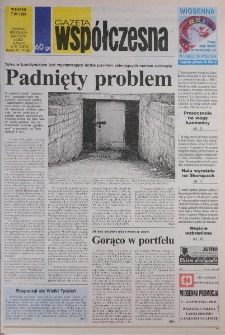 Gazeta Wsp&oacute;łczesna 1998, nr 67