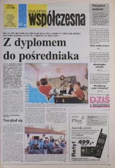 Gazeta Wsp&oacute;łczesna 1998, nr 77
