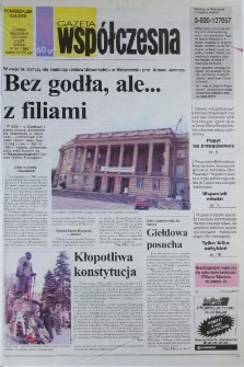 Gazeta Wsp&oacute;łczesna 1998, nr 84
