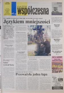 Gazeta Wsp&oacute;łczesna 1998, nr 91