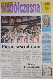 Gazeta Wsp&oacute;łczesna 1998, nr 103