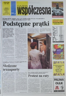 Gazeta Wsp&oacute;łczesna 1998, nr 107
