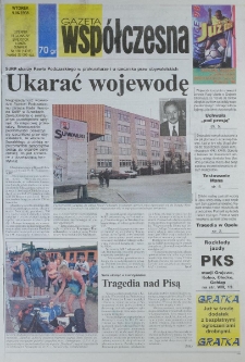 Gazeta Wsp&oacute;łczesna 1998, nr 110