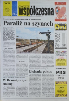 Gazeta Wsp&oacute;łczesna 1998, nr 116