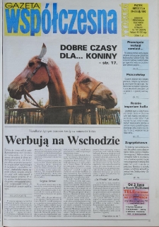 Gazeta Wsp&oacute;łczesna 1998, nr 122
