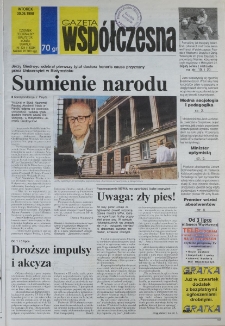 Gazeta Wsp&oacute;łczesna 1998, nr 124