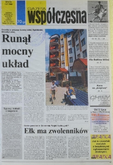 Gazeta Wsp&oacute;łczesna 1998, nr 125