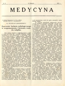 Medycyna 1933 R.7 nr 16