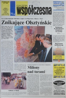 Gazeta Wsp&oacute;łczesna 1998, nr 128