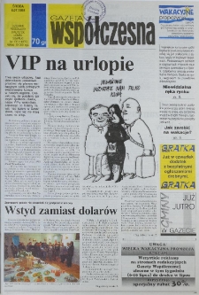Gazeta Wsp&oacute;łczesna 1998, nr 130