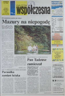 Gazeta Wsp&oacute;łczesna 1998, nr 131