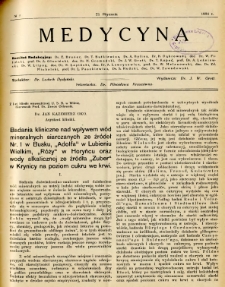 Medycyna 1934 R.8 nr 2
