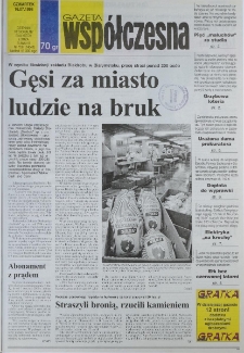 Gazeta Wsp&oacute;łczesna 1998, nr 136