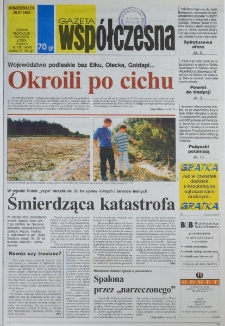 Gazeta Wsp&oacute;łczesna 1998, nr 138