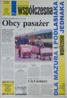 Gazeta Wsp&oacute;łczesna 1998, nr 161