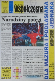 Gazeta Wsp&oacute;łczesna 1998, nr 163