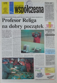 Gazeta Wsp&oacute;łczesna 1998, nr 169