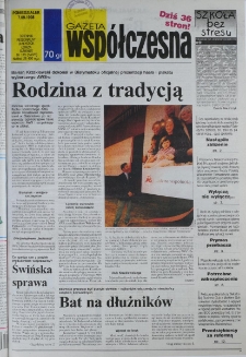 Gazeta Wsp&oacute;łczesna 1998, nr 173