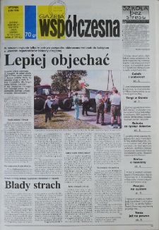 Gazeta Wsp&oacute;łczesna 1998, nr 174