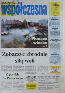 Gazeta Wsp&oacute;łczesna 1998, nr 177