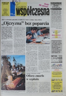 Gazeta Wsp&oacute;łczesna 1998, nr 178