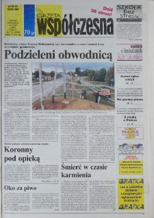 Gazeta Wsp&oacute;łczesna 1998, nr 179