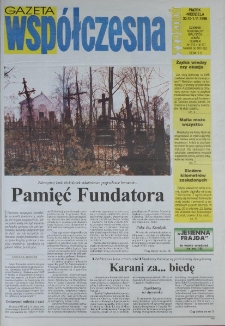 Gazeta Wsp&oacute;łczesna 1998, nr 212