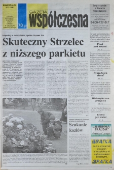 Gazeta Wsp&oacute;łczesna 1998, nr 213