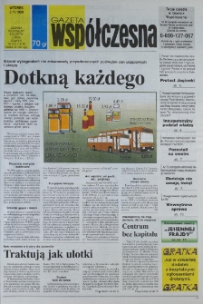 Gazeta Wsp&oacute;łczesna 1998, nr 214