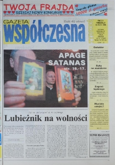 Gazeta Wsp&oacute;łczesna 1998, nr 221