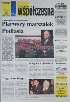 Gazeta Wsp&oacute;łczesna 1998, nr 222