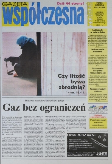 Gazeta Wsp&oacute;łczesna 1998, nr 226