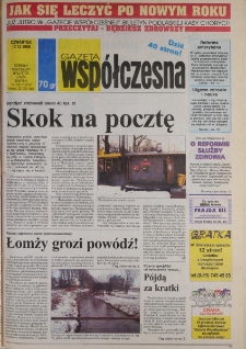 Gazeta Wsp&oacute;łczesna 1998, nr 245