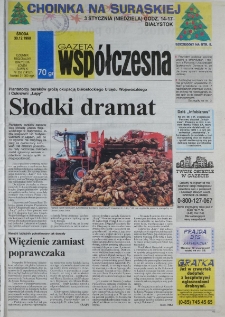 Gazeta Wsp&oacute;łczesna 1998, nr 252