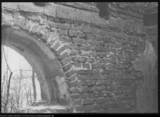 Gołdap, fragment muru kościoła gotyckiego