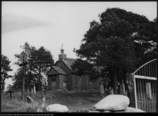 Kruszyniany, cerkiew p.w. Zaśnięcia Świętej Anny z 1829 r. Spalona w 11 grudnia 1983 r.